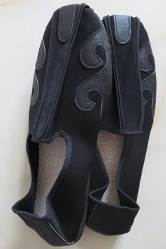 Удан Даос облако крючконосые ботинки боевые искусства кунг-фу тренировочная обувь даосизм шаолиньский монах тайцзи кроссовки черные