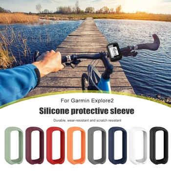 Защитный чехол для измерителя велосипедного кода Запасные аксессуары для часов Garmin Explore 2 с защитой от падения, защитный чехол для часов с велосипедным спидометром