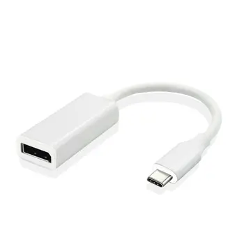 Кабель Type-c для Mini DisplayPort, адаптер-конвертер 4K HD USB-C в Mini DP для планшета Macbook, для мобильного телефона