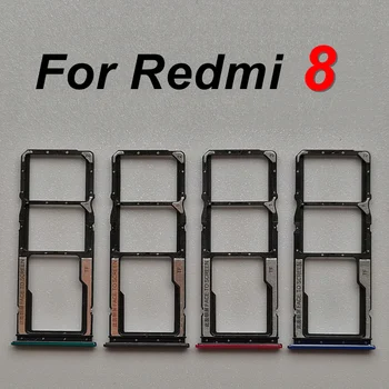 Лотки Для SIM-карт Для Xiaomi Redmi 8 Держатель Слота SIM-Карты Замена Адаптера M1908C3IC MZB8255IN M1908C3IG M1908C3IH