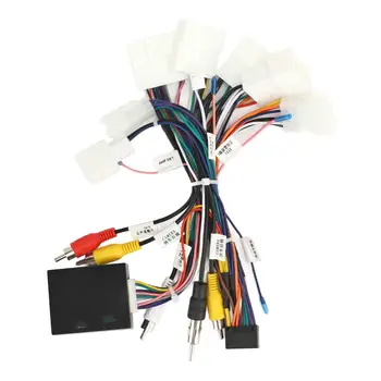 Жгут проводов автомобильного радиоприемника с USB-декодером CANBUS для ToyọTa + 4Runner-усилитель SWC