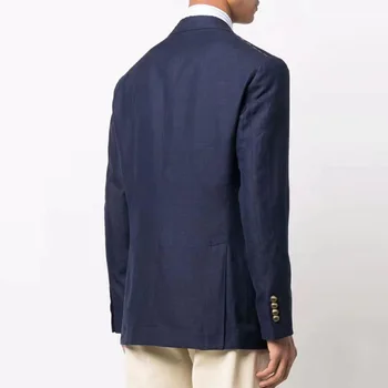 C1436-Мужской костюм Four Seasons, повседневное деловое пальто свободного покроя