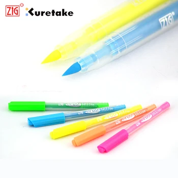 Кисть-карандаш ZIG Kuretake Highlighter HI LITE Япония