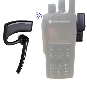Портативная Рация Беспроводной Наушник Bluetooth Гарнитура Двухстороннее Радио BT Наушники Для Motorola MTP3550 MTP3100 MTP3200 MTP3250 MTP3500