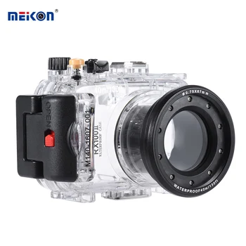 Meikon 40M Подводный Водонепроницаемый Чехол Для Камеры Корпус для Подводного Плавания с Аквалангом для камеры Sony DSC-RX100 II RX100 II Mark 2