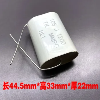 Аксиальный тонкопленочный конденсатор Mkp 1.0мкф 105 1 мкф 1200 В 1000 В 1 кВ