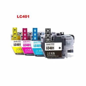 Совместимый Чернильный Картридж LC401 LC401XL Для принтера Brother LC401 LC401XL MFC-J1010DW MFC-J1012DW MFC-J1170DW