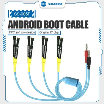 SS-905F Линия электропитания мобильного телефона, тест загрузки кабеля, Контрольная линия, Инструменты для ремонта питания телефона для Android Samsung Huawei Xiaomi