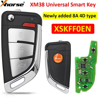 Xhorse XSKFF0EN 4-Кнопочный Универсальный Автомобильный Ключ VVDI в стиле Ножа для ключей VVDI2 VVDI Key Tool MAX и VVDI Mini Key Tool