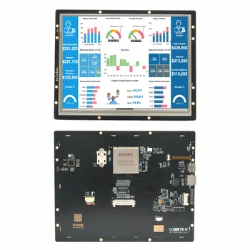 10,4-дюймовый TFT LCD JSON-код для модуля TFT-LCD и шестнадцатеричный код для MCU заказчика Напишите простую программу для MCU для управления TFT
