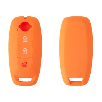 Силиконовый чехол для ключей автомобиля Juhang Smart Remote Control для Nissan 2023 Teana Key Shell Автоаксессуары