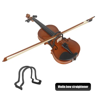 Корректор смычка для скрипки Смычковый регулятор для скрипки из смолы с черной мягкой силиконовой направляющей для начинающих скрипачей