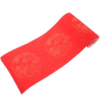 Десять Тысяч Лет Каллиграфии На Красной Рисовой Бумаге Иероглиф Новый Бланк Для Письма Портативный