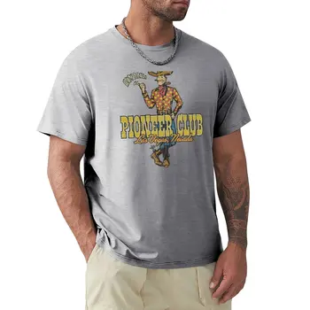 Футболка Pioneer Club Las Vegas на заказ, футболки, короткие однотонные футболки, мужские