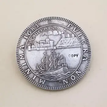 Медаль 1683 года -Голландская Вест-Индская компания (Палата Гронингена и Оммеланда) монеты копии монет медаль-копии монет предметы коллекционирования