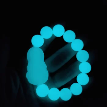 Коллекция браслетов ручной работы Night Glow Guanyin