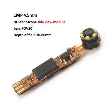 1-Мегапиксельный Эндоскоп с боковым Обзором HD 4,5 мм, Модуль USB для контроля промышленных трубопроводов С использованием EZ-EN45L-SP
