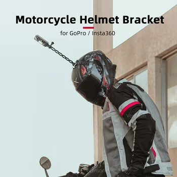 Удлинитель из алюминиевого сплава Vamson, металлическая подставка для шлема с креплением на шест для GoPro Hero 11 10 9 для аксессуаров Insta360 X3 One X2