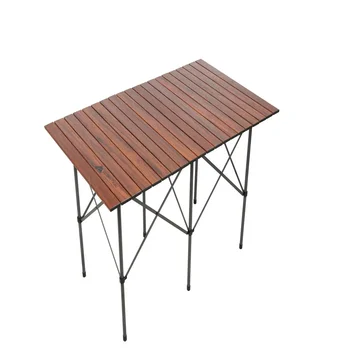 Походный столик, коричневый