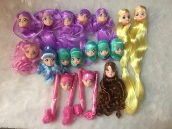 Мягкие Пластиковые Высококачественные Кукольные Головки DIY Для Головы Куклы Licca 1/6 BJD Girl Doll's DIY 1: 6 Аксессуары Для Кукол Детские Игрушки