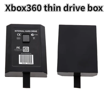 Портативный пластиковый внутренний жесткий диск на 20 ГБ 60 ГБ 120 ГБ 250 ГБ для XBOX 360 Тонкий корпус Игровые аксессуары