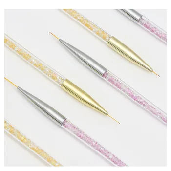 Новый продукт с Трехлинейной Ручкой Для Рисования Ногтей Drill Nail Очень Тонкая Ручка Для Рисования ногтей Color Pen Карандаш Смешанный Цветной Карандаш Drill Pen