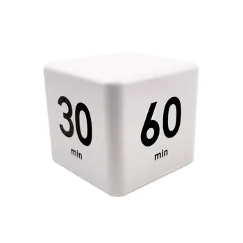 Таймер Time Cube Кухонный таймер для детей для управления временем Настройки обратного отсчета 15 20 30 60 минут