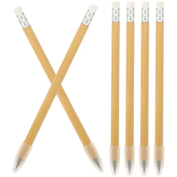 6шт Стираемых новых карандашей Everlasting Pencil Студенческие Карандаши без чернил Карандаши без заточки
