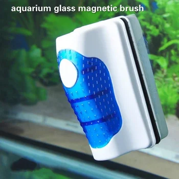 Супер Магнитная щетка для чистки аквариумных рыб, стеклянный скребок для чистки плавающих