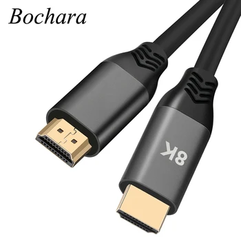 Bochara Версии 2.1, совместимый с HDMI кабель версии V2.1 8K при 60 Гц, 4K при 120 Гц, 48 Гбит /с, 3D HDR eARC VRR