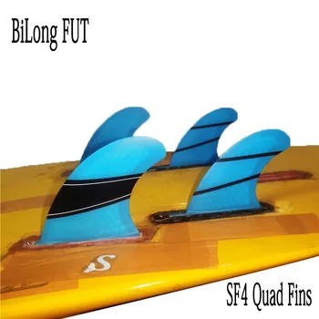 BiLong Futures Плавник Для Доски Для серфинга Киль Quilhas SF4 Quad Fin Плавник Для Серфинга Водные Виды Спорта С Производительностью Стекловолокна Основные Плавники
