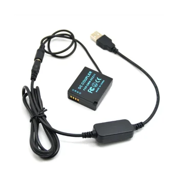 Кабель USB Type C + DCC11 BLG10 Фиктивный аккумулятор для -GF6 GF5 GF3K TZ100 LX100 GX7 S6 S6K GX80 GX85 GX9
