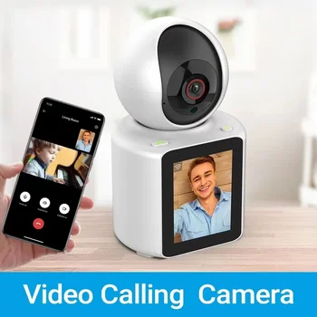 Камера видеодомофона с поворотом 1080P HD, SmartCamera WiFi, противоугонные видеокамеры ночного видения, IP-приложение для iOS / Android