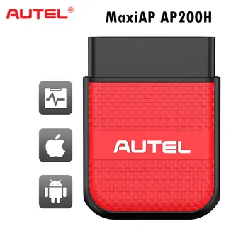 Autel MaxiAP AP200H Беспроводной Bluetooth OBD2 сканер для всех автомобилей (Android/iOS)