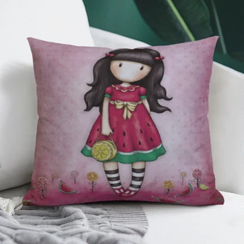 Lovely-little-girls-cushion-cover-cute-cartoon-child-pattern-square-pillowcase-super-soft-short-plush-pillows-25x25~70x70cm