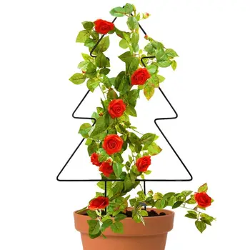 Решетка для вьющихся растений Креативная подставка для вьющейся лозы в форме небольшого дерева Для комнатных растений, Каркас Для Садовых Балконных цветочных решеток