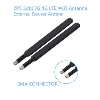 2ШТ 5dBi Высокая WiFi Антенна SMA Мужской LTE Беспроводной Маршрутизатор Антенна для Huawei B315 B310 B593 B525 B880 B890 Новый Челночный Корабль