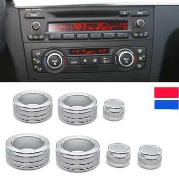 Внутренняя Отделка Крышки звуковой ручки автомобильного кондиционера BMW 1 Серии 2006-2012 E81 E82 E87 E88 (опция с 3 или 4 кнопками)