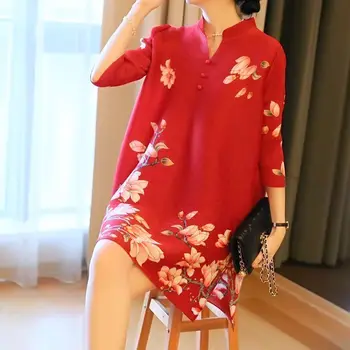 Новое модное свободное плиссированное платье Miyake в этническом стиле, высококачественное модное платье для мамы, весенне-летнее облегающее платье большого размера