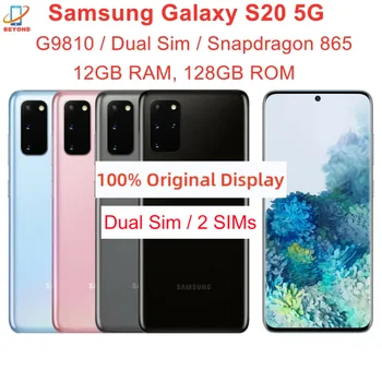 Samsung Galaxy S20 5G с двумя Sim-картами G9810 6,2 