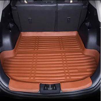Изготовленный на заказ для Nissan X-TRAIL X TRAIL T32 2014 2015-2020Кар-стайлинг Автомобиля Подкладка заднего Багажника Багажник Грузовой Коврик Лоток Пол Ca