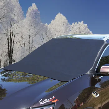 новый автомобильный магнитный солнцезащитный козырек лобовое стекло автомобиля солнцезащитный козырек от снега водонепроницаемый защитный чехол крышка лобового стекла автомобиля