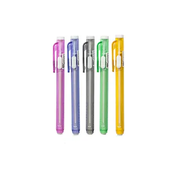 3 шт. разных цветов, пластиковая креативная ручка в форме ручки, ластик для письма, карандаш для рисования, стирание