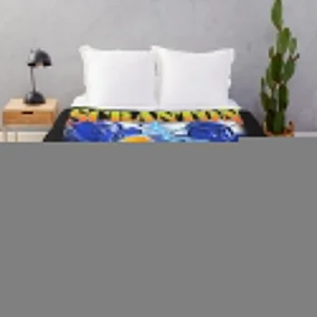Скрэнтон: Электрическое Городское Пледовое одеяло, Тонкие Туристические Ретро-Одеяла