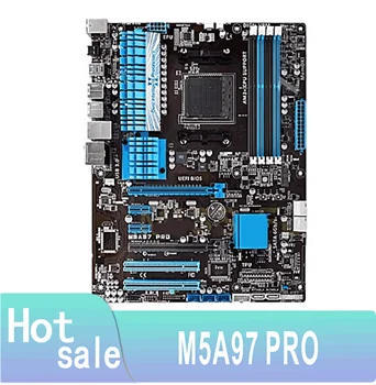 Материнская плата M5A97 PRO с разъемом AM3 + DDR3 32GB 970 FX Оригинальная Настольная Материнская плата M5A97 SATA III Б/У Материнская плата