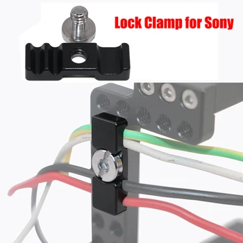 Фиксирующий Зажим для Sony A6500/A6300/A6000 Camera Cage Rig Аксессуары Для Фотосъемки Кабельный Зажим Для Кабелей, Совместимых с HDMI, Защитный Инструмент