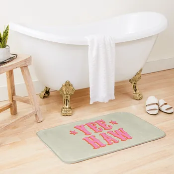 Коврик для ванной Yee Haw, набор ковров для ванной комнаты, принадлежности для ванной комнаты, гаджеты для ванной комнаты, противоскользящий коврик для ванной