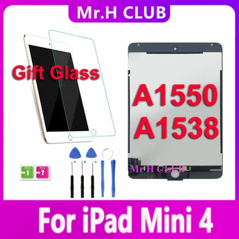 ЖК-дисплей Для iPad Mini 4 mini4 A1538 A1550 EMC 2815 EMC 2824 OEM ЖК-дисплей С Сенсорным Экраном Digitizer В Сборе Замена Для Mini 4