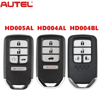1/2 Штуки Смарт-ключа AUTEL HD004AL HD004BL HD005AL MAXIIM IKEY Премиум-класса для Honda, используемого с MaxiIM KM100 KM100E IM508 IM608